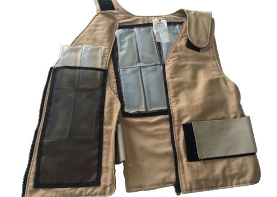 Unisex- In te ademen Katoenen Stoffenpcm Koelvest
